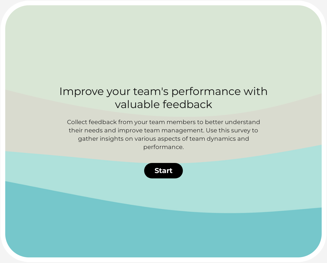 Team Management Survey Template